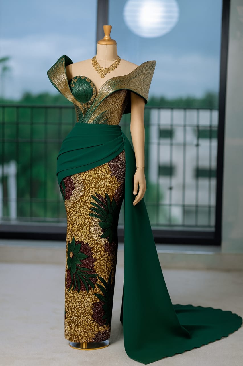 Beautiful Ankara Gown 