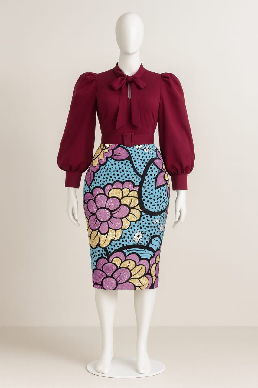 Office and Corporate Ankara Outfit