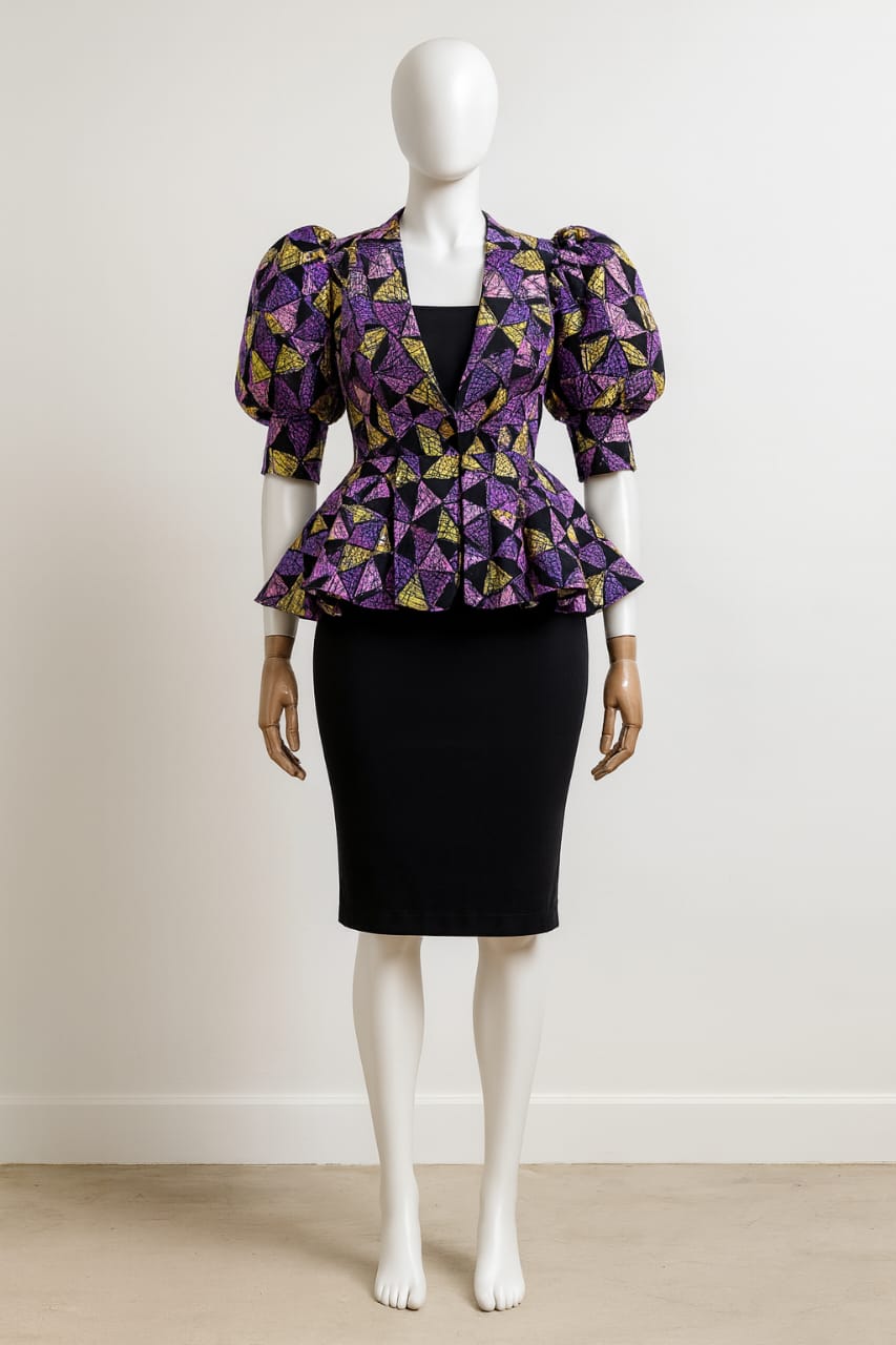 Stylish Ankara Office Outfits 
