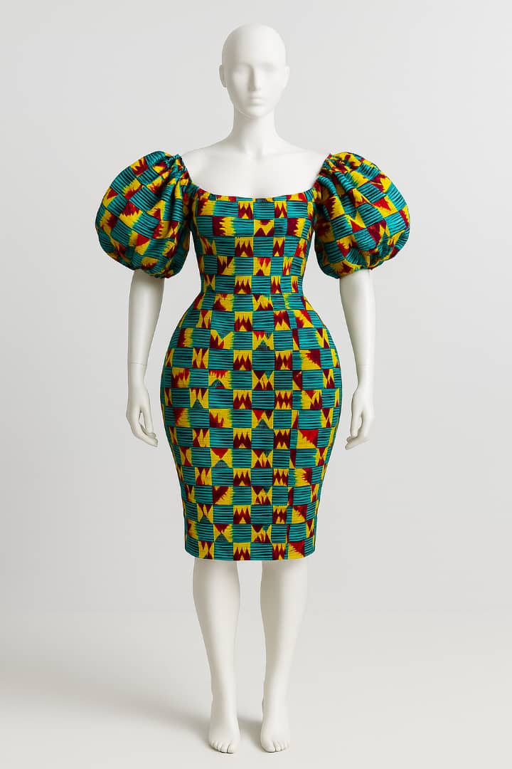 Ankara Short Gown Styles